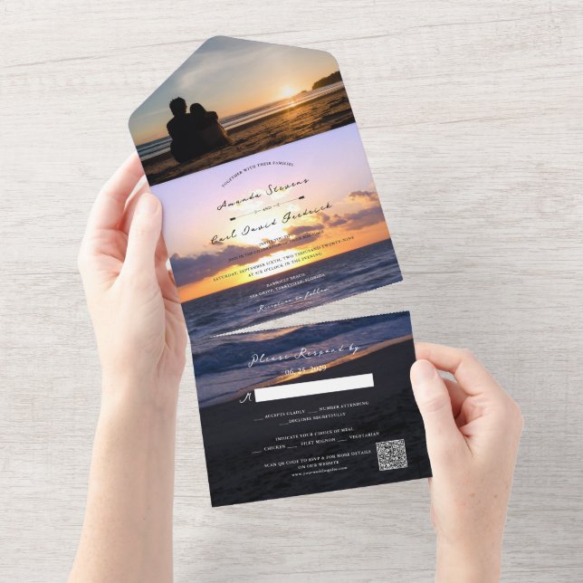 Mar de Amor | Beach Sunset + O Seu Casamento Fotog (Tearaway)