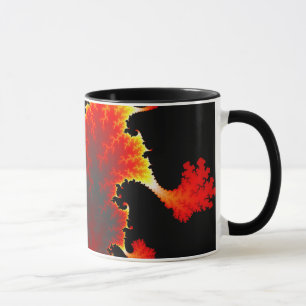 Mar de Lava - Caneca Fractal