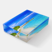 Mar de Praia Tropical Sandy Ocean
