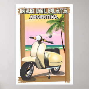 Mar del Plata Argentina poster