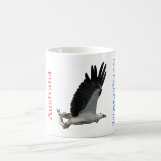 Mar-Eagle com caneca dos peixes