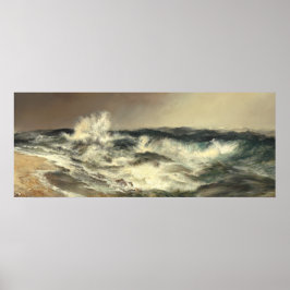 Mar Muito Ressonante - Thomas Moran Poster de Bela