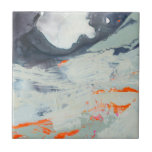 Mar Polifônico - bege<br><div class="desc">Mar Polifônico II por Victoria Borges. Possui uma variedade de cores aplicadas em espirais,  derrames e manchas.</div>