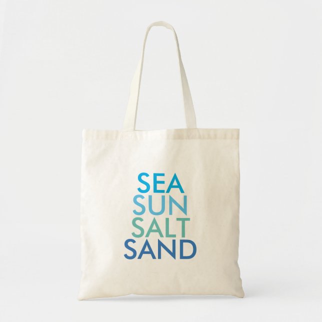 Mar Sol Sal Areia | Bolsa de praia | BOLSA DE PRAI (Frente)