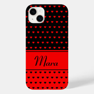 Mara - Nome Modelo, Na moda vermelho e preto