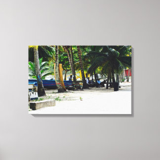 Maracas Beach - Trinidad - Arte Canvas - Pirogues