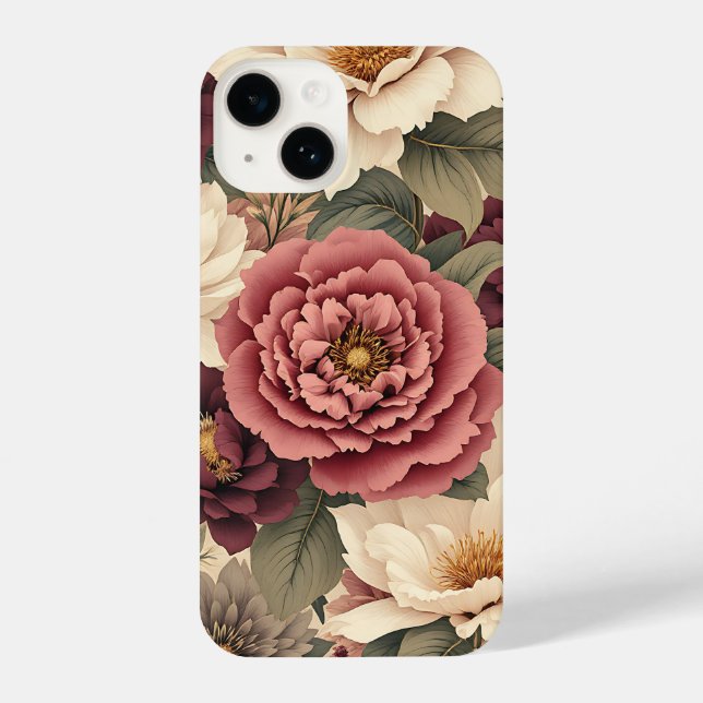 Maravilha Selvagem: Boho Floral Capa de telefone (Verso)