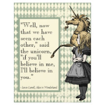 Maravilha, vou acreditar em ti, Unicórnio