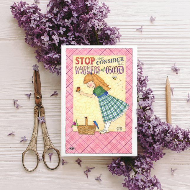 Maravilhas de Deus Cartão Postal Inspirador (Criador carregado)