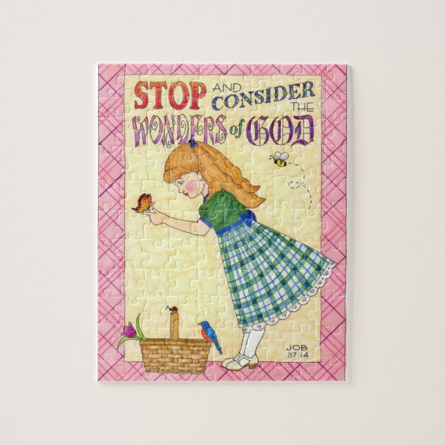 Maravilhas do quebra-cabeça do deus (Vertical)