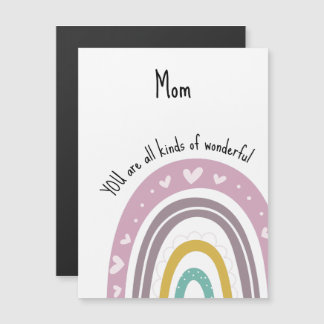 Maravilhosa Mãe Purple Heart Rainbow