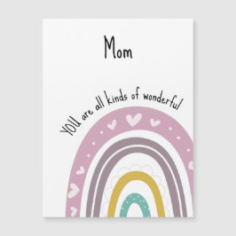 Maravilhosa Mãe Purple Heart Rainbow