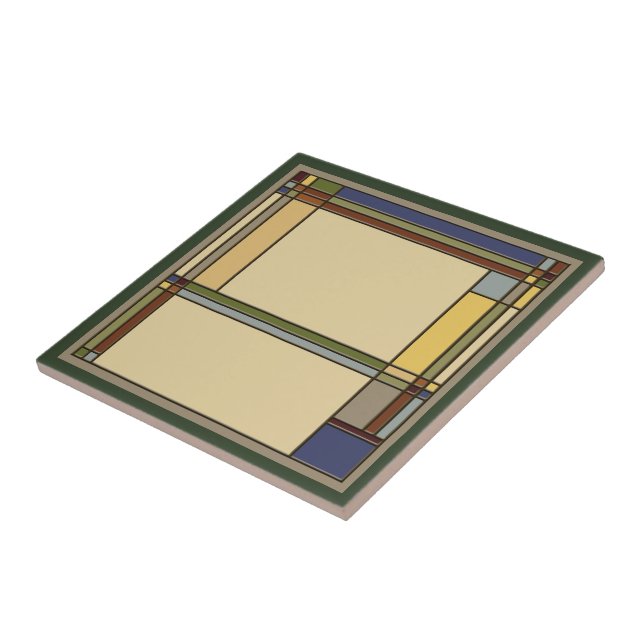 Maravilhoso padrão geométrico de Artes e Artesanat (Lateral)