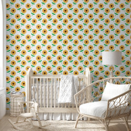 Maravilhoso Sunny Sunflower Yellow Floral Design