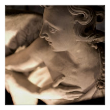 Marble Angel Sculture Art Impressão