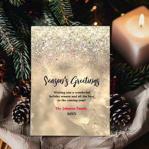 Marble art ouro reluzente Natal novo ano