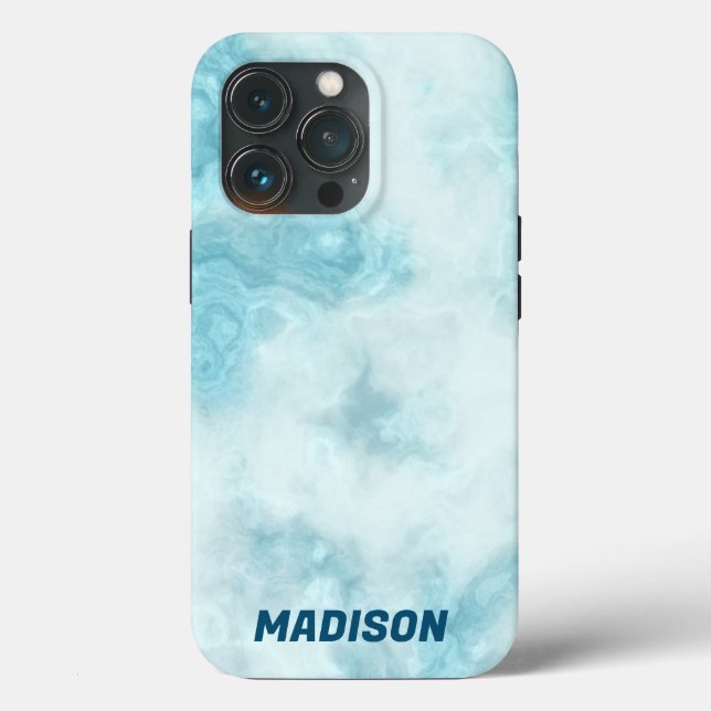 Marble Azul com Nome (Verso)