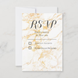 Marble branco e Dourado