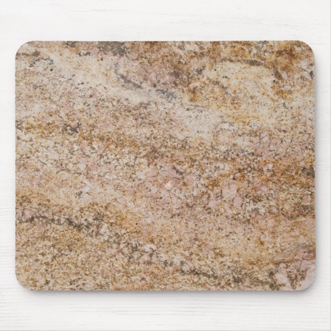 Marble Brown Swirled Mousepad (Frente)