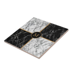 Marble de Verificação Preto e Branco - Personali