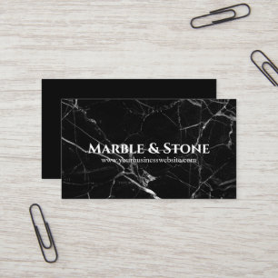 Marble e Stone Countertops Cartão de visita