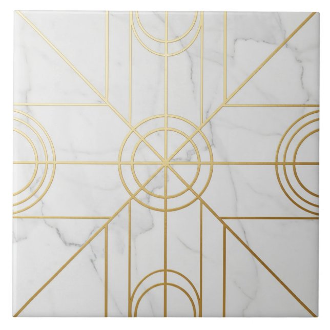Marble & Gold Harmony (Frente)