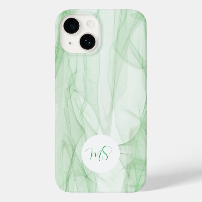 Marble Green Abstrato Apple Capa de telefone Samsu (Verso)