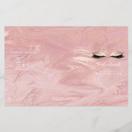 Marble Makeeyes Cor-de-rosa Pisca DL 3 Folheto