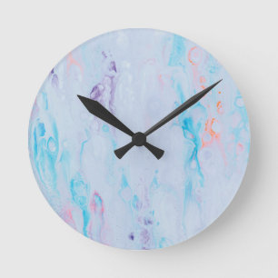 Marble Stone 8" Relógio de Parede Arredondada