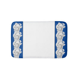 Marble Tendrils em um tapete de banho