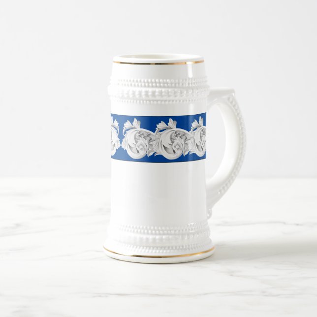 Marble Tendrils em uma Caneca de cerveja (Frente Esquerda)