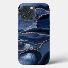 Marble Trendy Marinho Blue Agate Geode