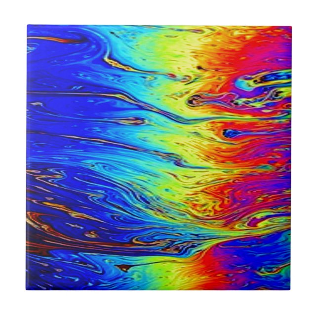Marbled Rainbow Trabalho de arte Belo (Frente)