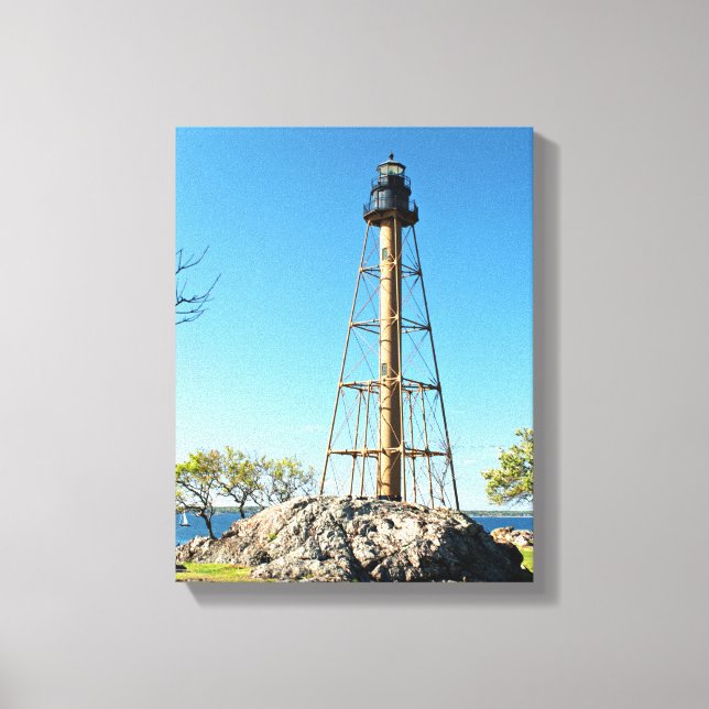 Marblehead Lighthouse Massachusetts Canvas (Frente)