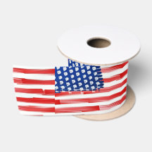 Marca americana pintada por aquarela