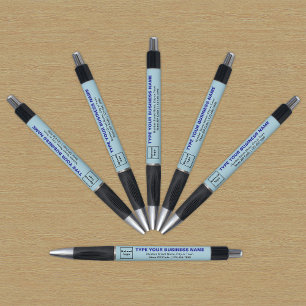 Marca Comercial Light Blue na Caneta