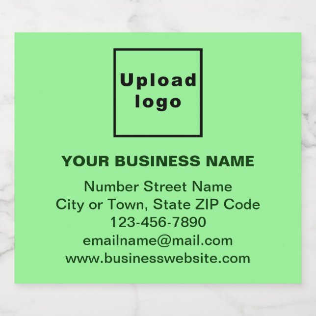 Marca comercial no rótulo da garrafa de cerveja ve (Rótulo Único)