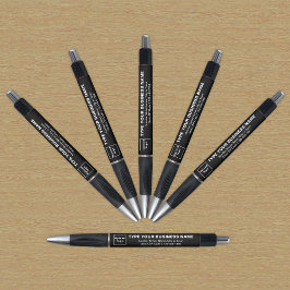 Marca comercial preta na Caneta