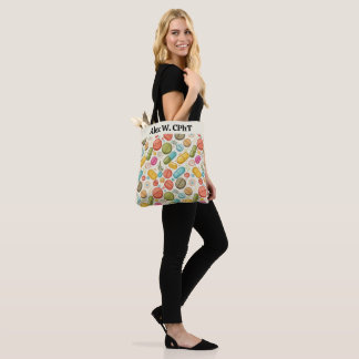 Marca de Tote CPhT do Boho Pharmacy Personalizada