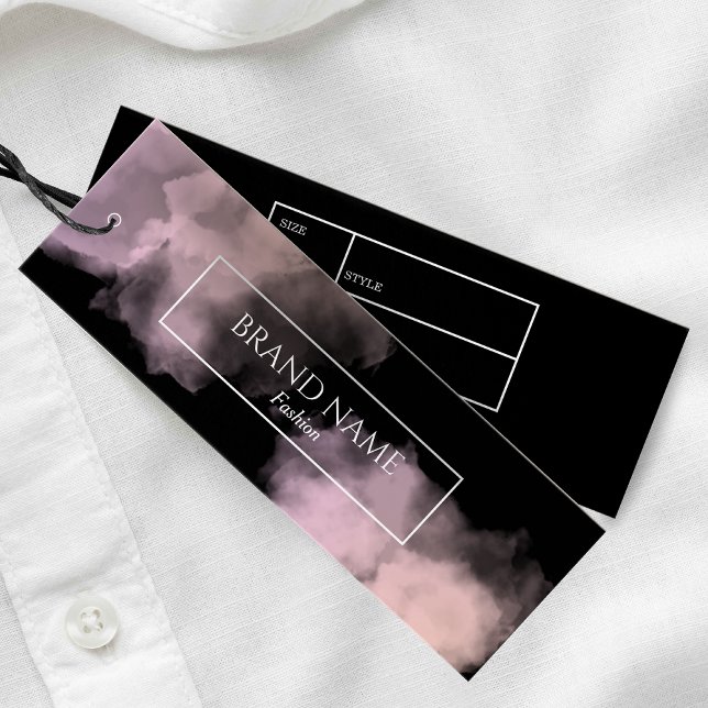 Marca de travamento de roupas preto-e-água (Criador carregado)