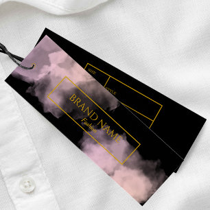 Marca de travamento de roupas preto-e-água DOURA