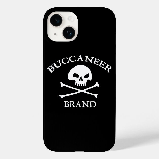 Marca do Buccaneer iPhone 7 Case (Verso)