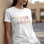 Marca do logotipo comercial<br><div class="desc">Faça uma declaração com uma t-shirt personalizada que apresente o seu logótipo ou imagem, criando uma combinação única de estilo e marca. Perfeito para promoção comercial ou expressão pessoal, esta árvore personalizada permite mostrar sua marca ou personalidade com impacto. Ideal para uniformes, eventos ou visto casual da empresa, é uma...</div>