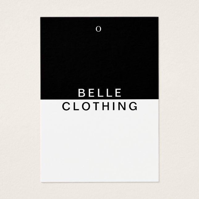 Marca Monograma Moderno de Travamento de Negócios  (Frente)