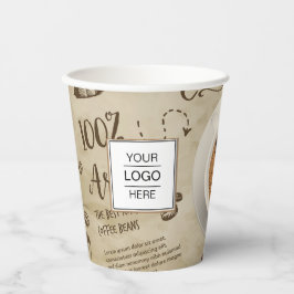 Marca personalizada Café Comprar copos de papel