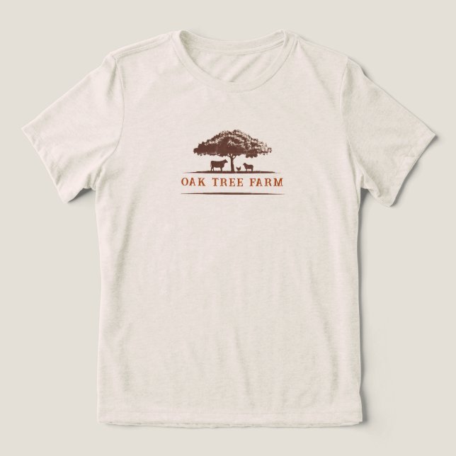 Marca Personalizada da Fazenda (Design frontal)