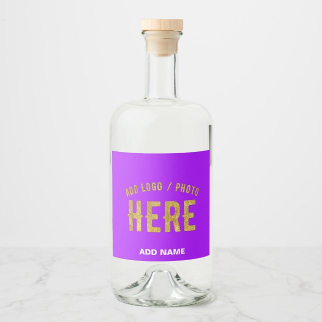 MARCA VIOLETA PERSONALIZÁVEL MODERNA E STYLISH VER (Frente)