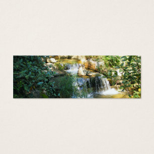 Marcador bonito da cachoeira