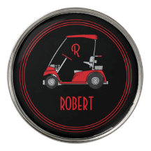 Marcador de Bola de Golfe Personalizado com Nome e