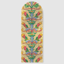 Marcador de página de vitral